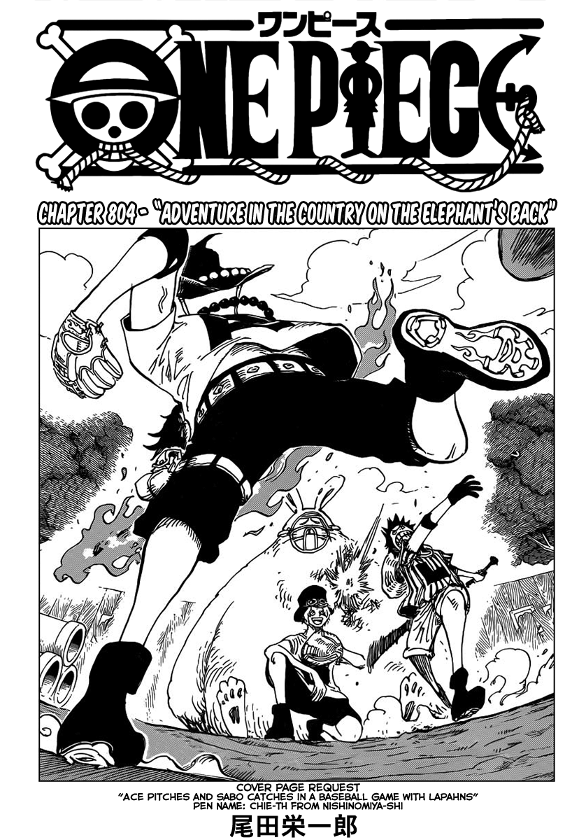 One Piece, Chapter 804 image 02